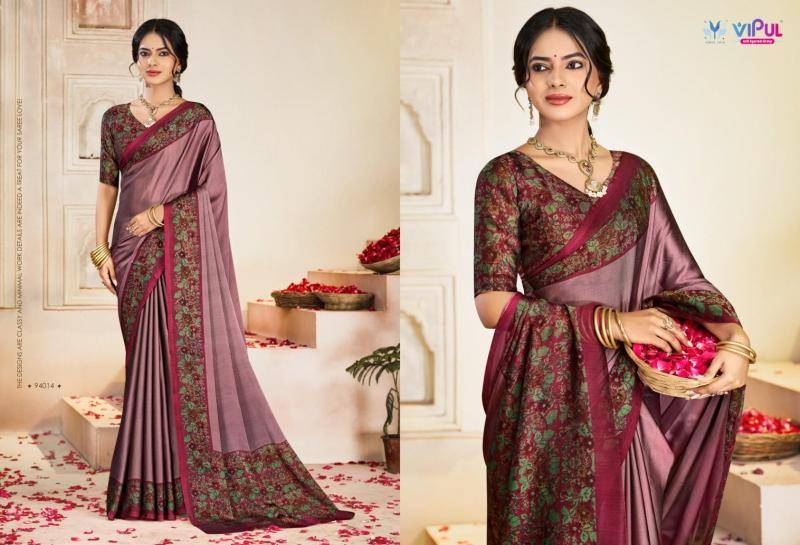 Vipul juliet chiffon vol-26  Wholesale sarees in Surat